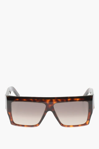 Rectangular Tortoise Printed Sunglasses