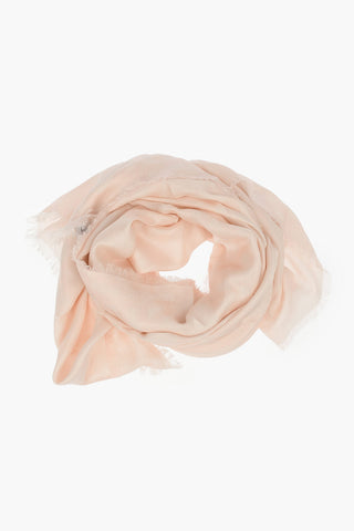 Silk and Wool Glittered Foulard