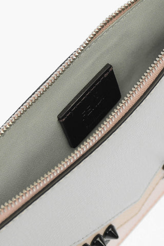 Leather Studded Pochette