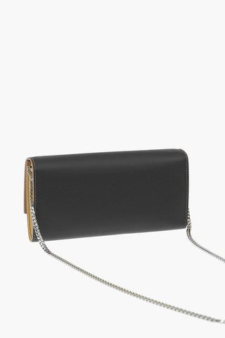 Leather Wallet with Chain