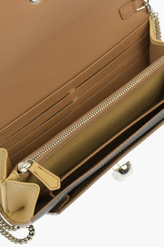 Leather Wallet with Chain
