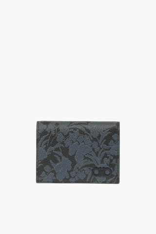 Porta Carte in Pelle Stampata