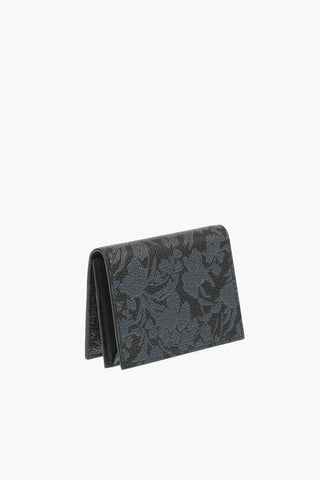 Porta Carte in Pelle Stampata