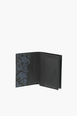 Porta Carte in Pelle Stampata