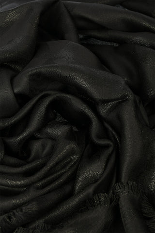 Silk and Wool Glittered Foulard