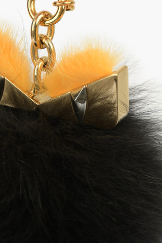 Keyring with Fur Pendant