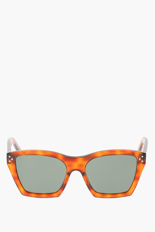 Rectangular Tortoise Printed Sunglasses
