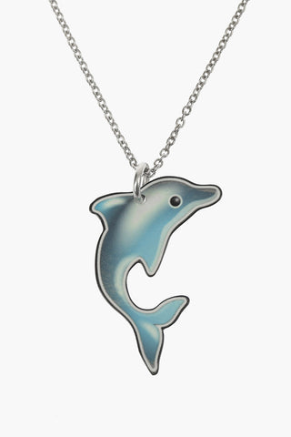 Necklace with Dolphin Pendant
