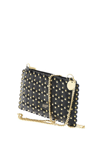 Mini Bag in Nappa Floreale Borchiata