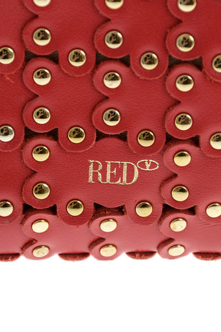 Mini Bag in Nappa Floreale Borchiata