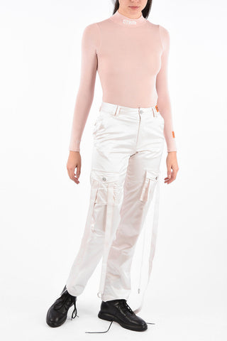 Open Back Turtleneck Bodysuit