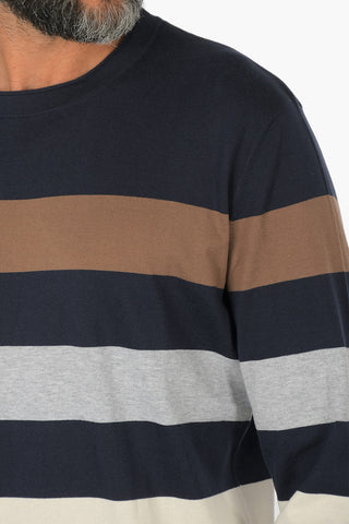Striped Crewneck Sweater