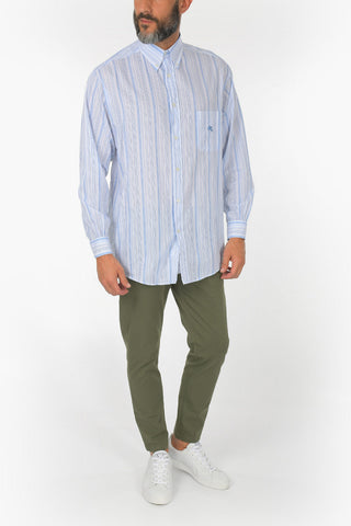 Striped Button Down Shirt