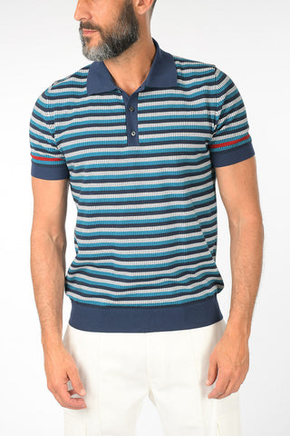 Polo in Maglia a Righe