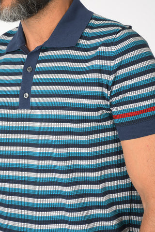 Polo in Maglia a Righe