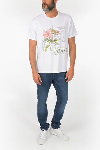 T-shirt con Stampa AMORE