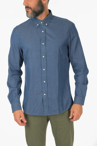 Cotton LEISURE FIT Button Down Shirt