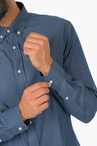 Cotton LEISURE FIT Button Down Shirt