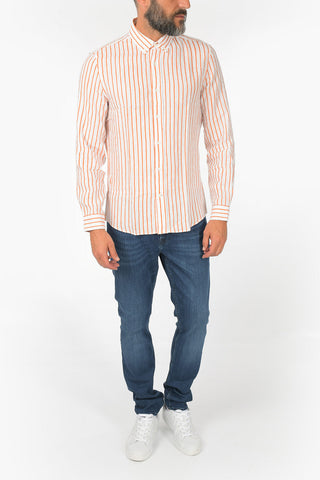 Linen LEISURE FIT Button Down Shirt