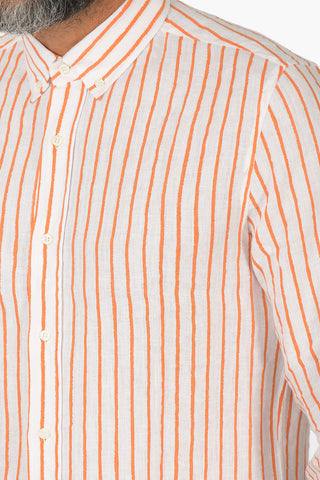 Linen LEISURE FIT Button Down Shirt
