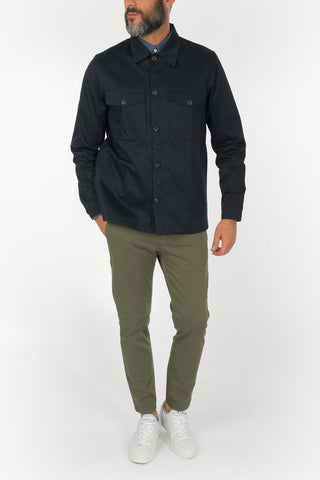 Overshirt Utility BROZ con Bottoni a Pressione