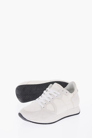 Sneakers MONACO VINTAGE in pelle e tessuto