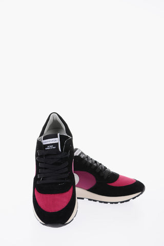 suede leather and fabric MONTECARLO sneakers