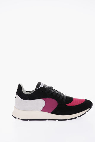suede leather and fabric MONTECARLO sneakers
