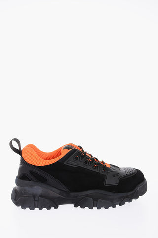 NOOVA Suede Leather and Fabric ROBOT Sneakers