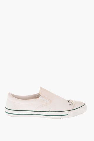 PEANUTS fabric Slip on sneakers