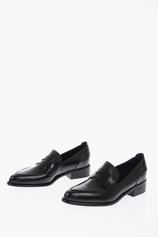 Leather SOLISTA loafers