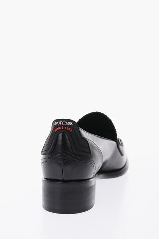 Leather SOLISTA loafers