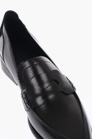 Leather SOLISTA loafers