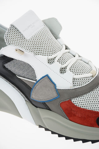 Sneakers EZE FANCY in pelle e tessuto