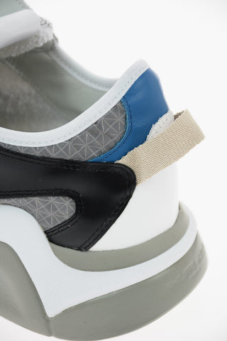 Sneakers EZE FANCY in pelle e tessuto