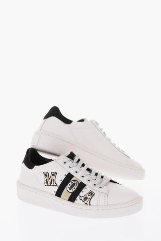 leather sneakers