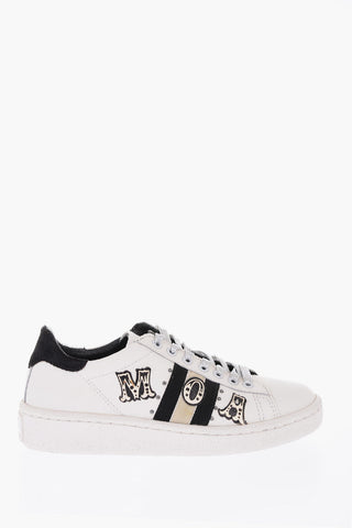 leather sneakers