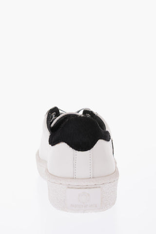 leather sneakers
