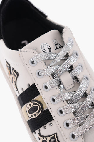 leather sneakers