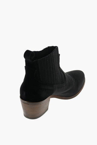 6cm fabric Ankle boots