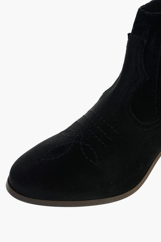 6cm fabric Ankle boots