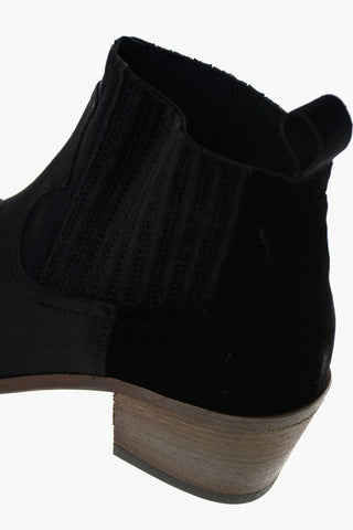 6cm fabric Ankle boots