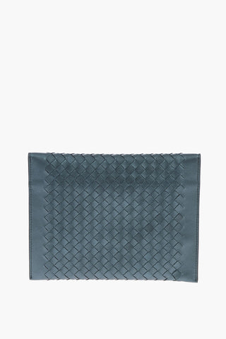 Braided Leather Pouches Set