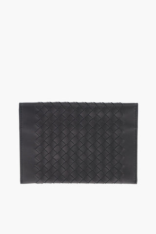 Braided Leather Pouches Set