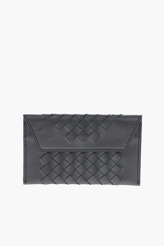 Braided Leather Pouches Set