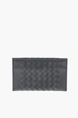 Braided Leather Pouches Set