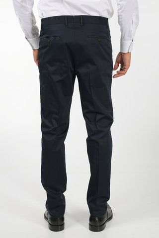 Mid-rise waist no hem ACADEMY trousers