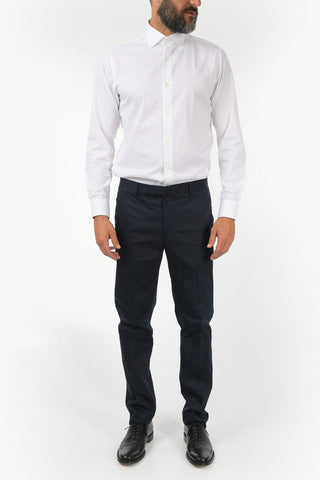 Mid-rise waist no hem ACADEMY trousers