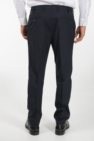 virgin wool ACADEMY belt loops trousers