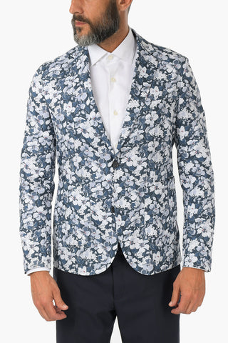 CC COLLECTION floral-print ZEPREJE A center vent blazer